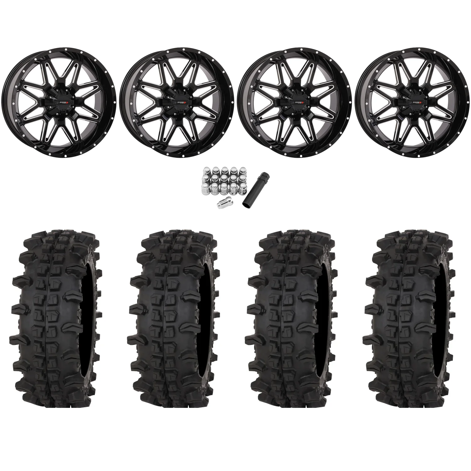 Frontline ACP 35x12-20 (10ply) Tires on System 3 Offroad ST-7